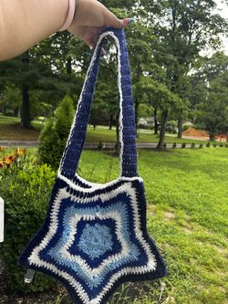 Crochet Star Bag ⭐️💙🩵