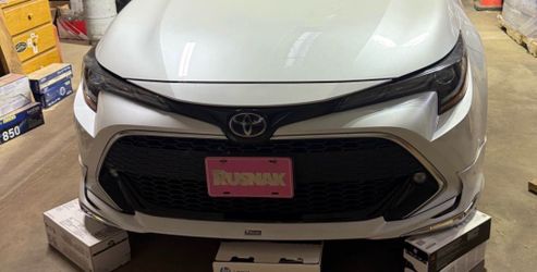 2023 toyota corolla hatch modellista front lip