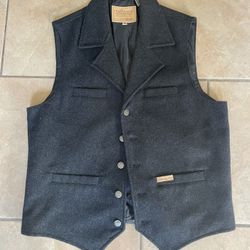 Mens Western Vest Medium