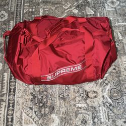 Supreme Logo Duffle Bag
