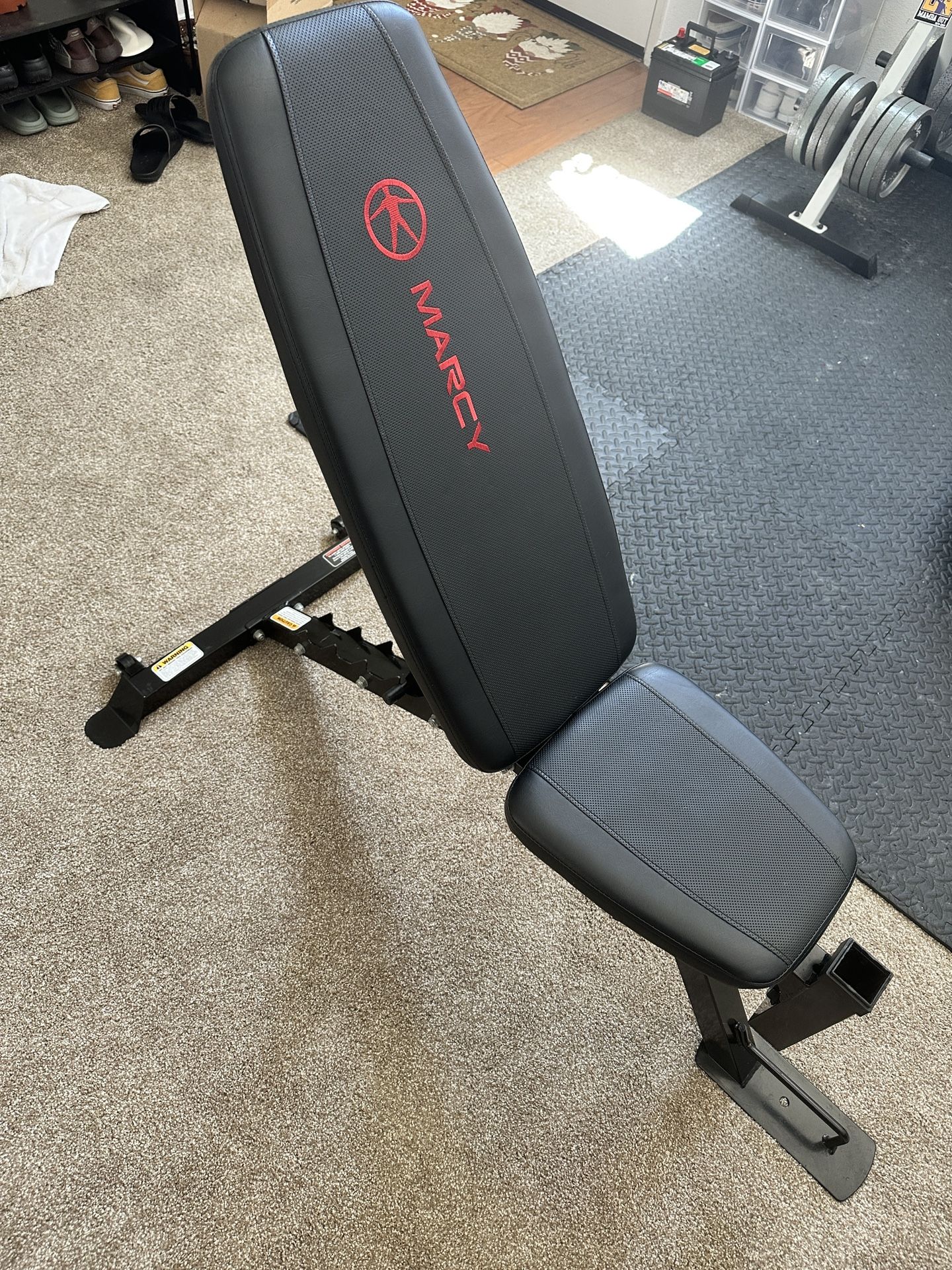 Marcy Deluxe Utility Weight Bench