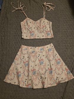 Cute Skirt And Matching Top