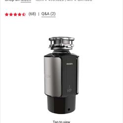 MOEN 1hp Garbage Disposal 