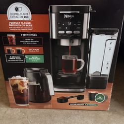 Ninja | Drip Coffee Maker | DualBrew Pro Hot & Iced Coffee Machine | Use with K-Cup Coffee Pods | 3 Brew Styles (Classic, Rich, & Iced) | 60oz Removab