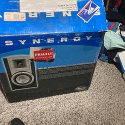 Synergy B-2 Bookshelf Speaker Brand New In Box