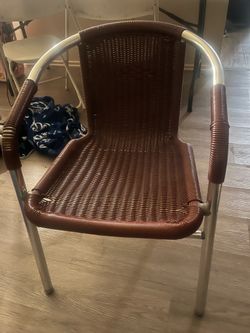 Patio chairs 🪑 de tejido plastico