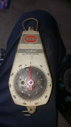 Vintage ohaus scale model 8014