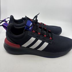 ADIDAS MEN'S RACER TR21 TRAIL RUNNING SHOES BLUE WHITE SIZE 13 hp2721 Great Cond