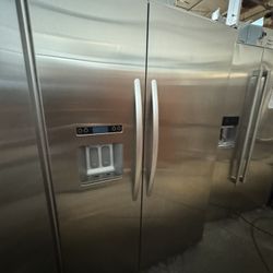 Kitchenaid 48” Built In Refrigerator Stainless Steel