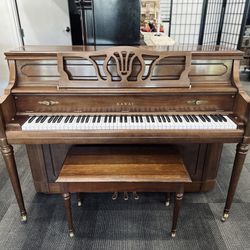 Kawai Model 803-T Walnut Semi-Gloss 44" Studio Upright Piano
