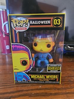 Michael Myers Black Light Funko Pop