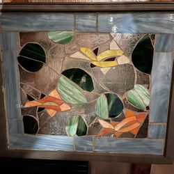 Stained Glass Window frame REDUCED PRICE