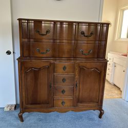 Wood Bedroom Dresser 4 Piece Set