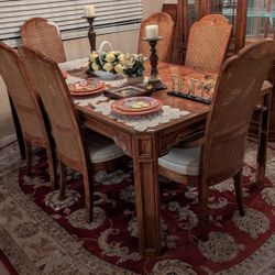 Dining Table With 6 Chairs 