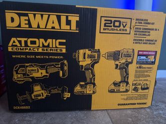 Dewalt 4 Tool Combo Drill Driver Set