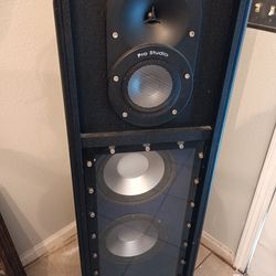 Pro Studio  Black Speaker 🔊  4 Feet