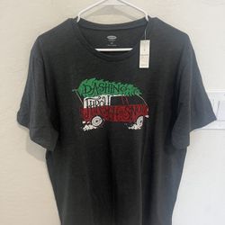 Mens Old Navy Christmas Shirt Size L New 