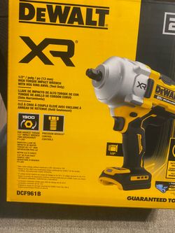 Impact Dewalt 1/2” high Torque 1900 Lbs Nuevo