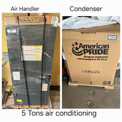 Goodman 5 Tons Ac Condenser & Air Handler 