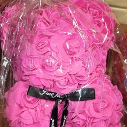 Single Rose Bear (Valentine's) 