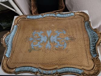 Vintage Italian Florentino tray