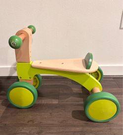 Hape Wooden Toddler Balance Bike Ride-On