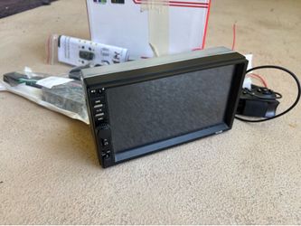 Car audio player double din
