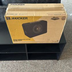 Kicker. Single Subwoofer System