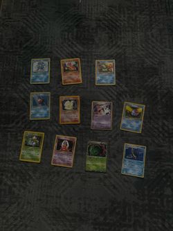 Pokémon’s all real slightly damaged but not that much