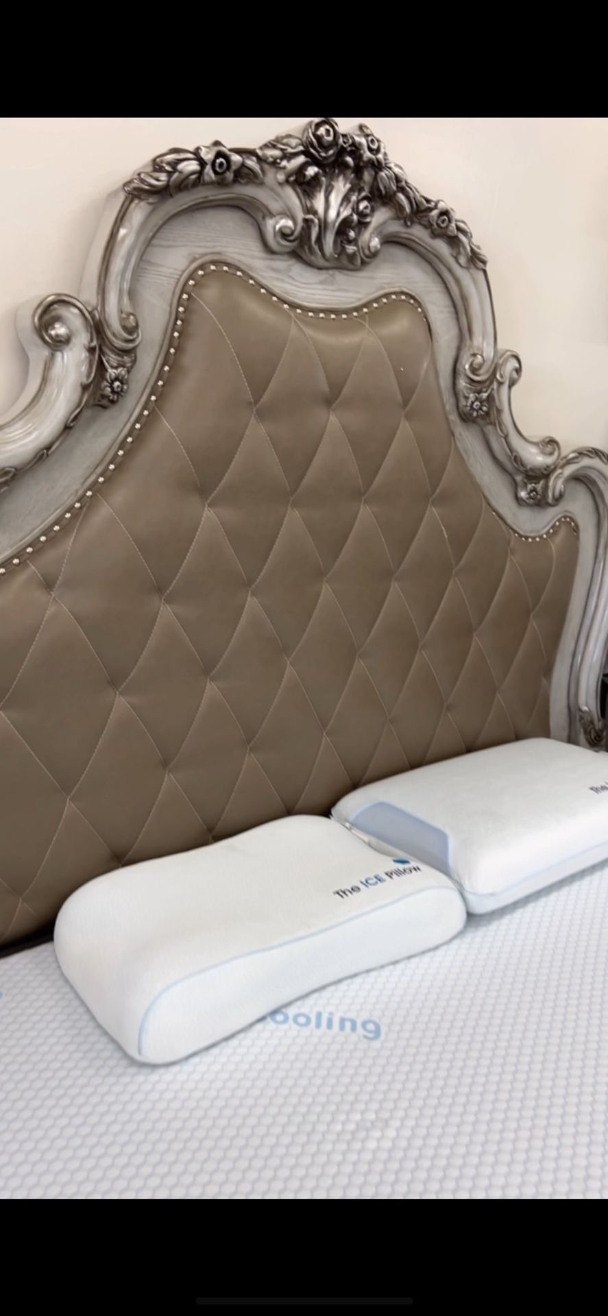 In Stock Bedroom Set Fancy Classy Any Size Bed Frame On Sale