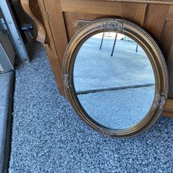 Antique Framed Mirror $15