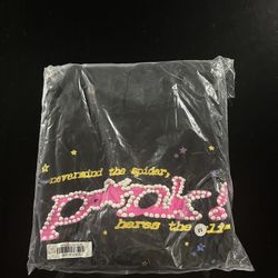 Sp5der Black P*nk Hoodie