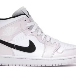 Nike Air Jordan 1 Mid Barely Rose 9.5 Women / 8 Men