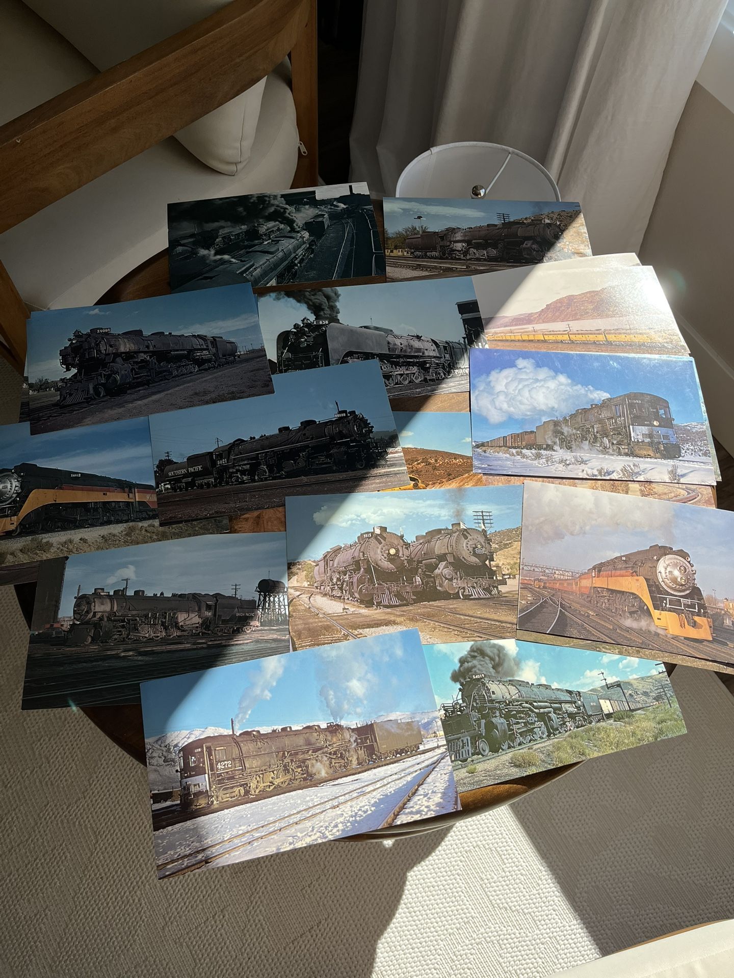 Vintage Train Logos And Postcards