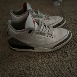 Retro 3 white cement 