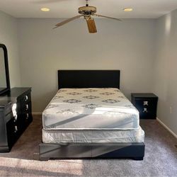 Brand New Complete Bed With Orthopedic Mattress For $350