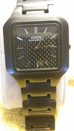 Black finish Guess microsteel watch for Sale in Conway SC OfferUp