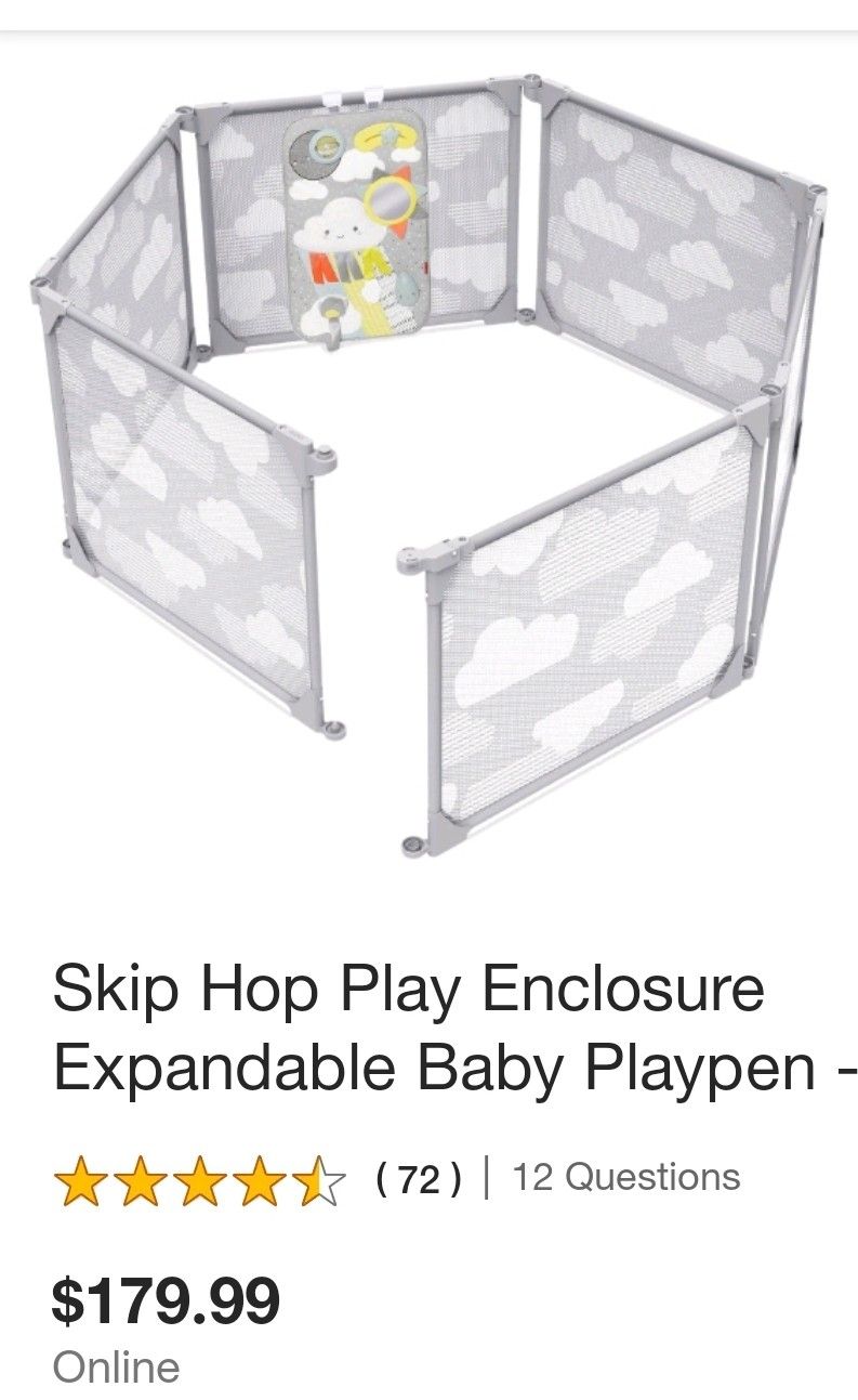 Skip*Hop Expandable Playpen