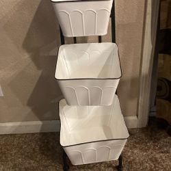3 Tier Metal Planter / Veggie Fruit Stand 