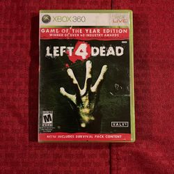 Left 4 Dead Xbox 360 Video Game