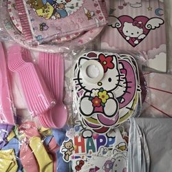 #3 Hello Kitty Birthday Party Supplies  NEW 