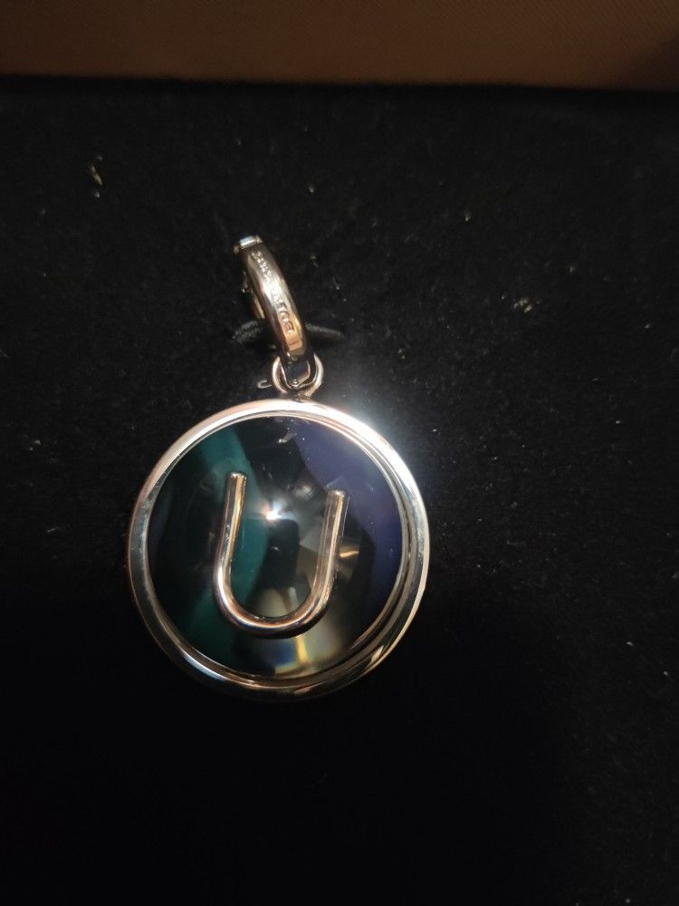Authentic Burberry Charm "U" Letter