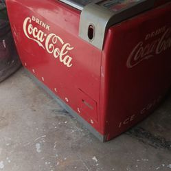 Antique Coke Machine From The 50 S