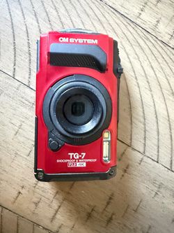 OM System Tough TG-7 Waterproof 4K Camera