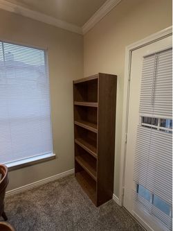 5 Shelf Wooden Bookcase