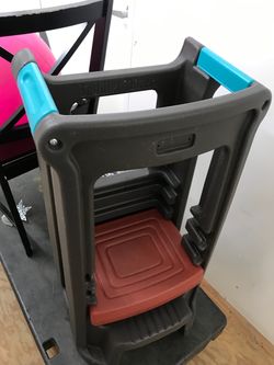 Toddler step protected steps