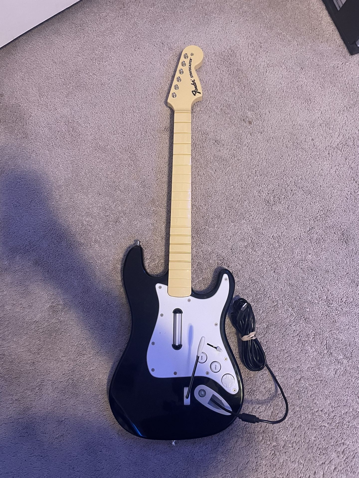 Xbox 360 Rock Band Fender Stratocaster Harmonix (822152) Wired Guitar