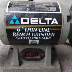 Vintage Delta Bench Grinder 