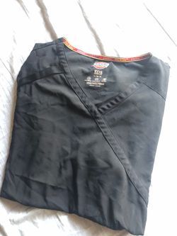 Dickies Black scrubs top