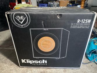 NEW Klipsch Reference R-12SW 12" 400W All-Digital Powered Subwoofer.